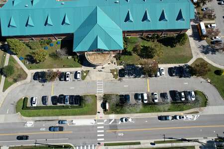 Cooke Elementary School Parking Lot - Front in Virginia Beach