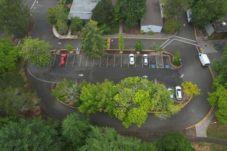 Raleigh Park Elementary School Parking Lot - Bottom in Portland