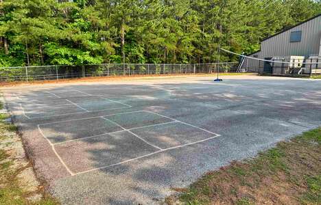 Riverside Elementary School Outdoor Basketball Courts in Suwanee