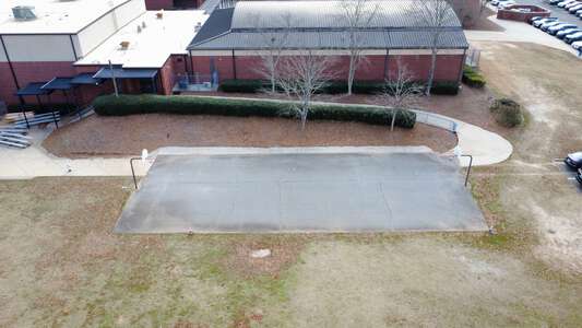 Dacula Middle School Outdoor Basketball Courts in Dacula