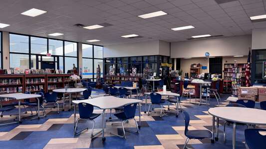 Sedgefield Middle School Media Center in Goose Creek