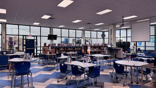 Sedgefield Middle School Media Center in Goose Creek