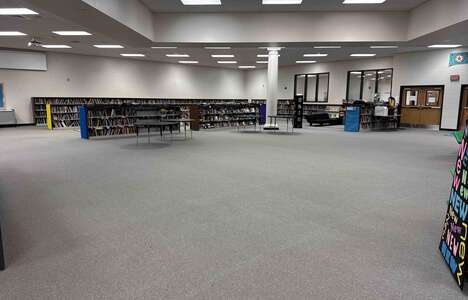 Anderson-Livsey Elementary School Library in Snellville