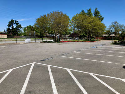 Bagby Elementary School Parking Lot in San Jose