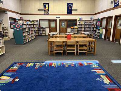 Wagner-Holt Elementary School Library in Stockton