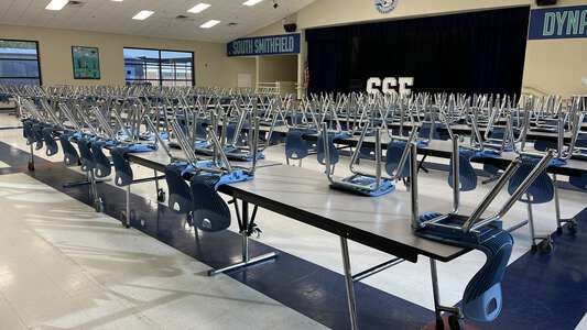 South Smithfield Elementary School Cafeteria in Smithfield