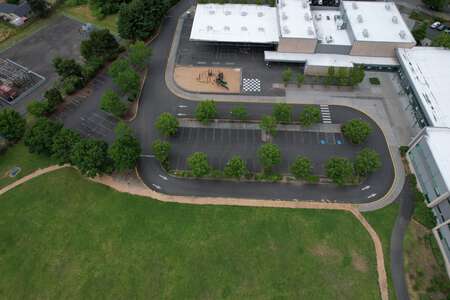 Aloha-Huber Park PreK-8 Parking Lot - Back in Beaverton
