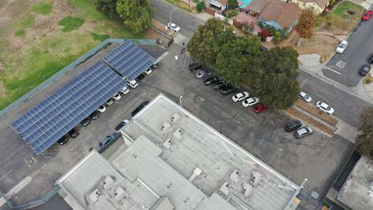 Mark Twain Elementary School Parking Lot in Lynwood