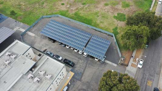 Mark Twain Elementary School Parking Lot in Lynwood