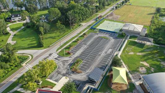 Sanders Memorial Elementary School Parking Lot in Land O' Lakes