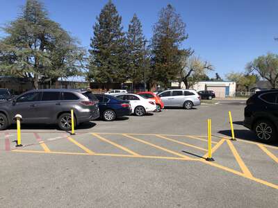 Garden Gate Elementary School Parking Lot in Cupertino