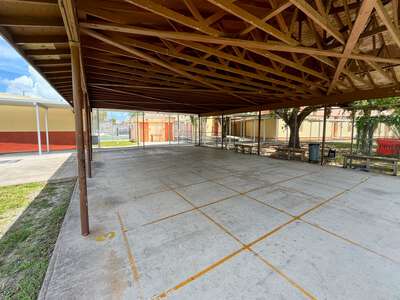 Palm Lakes Elementary School PE Shelter in Hialeah