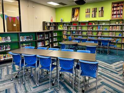 George Marks Elementary School Library in DeLand