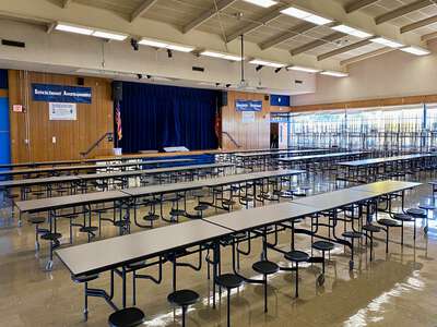 Burnet Middle School Cafeteria in Austin