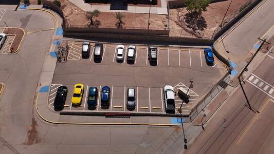 Desert Wind School Parking Lot - Front Small in El Paso 2
