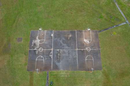 Holland Elementary School Outdoor Basketball Courts in Virginia Beach