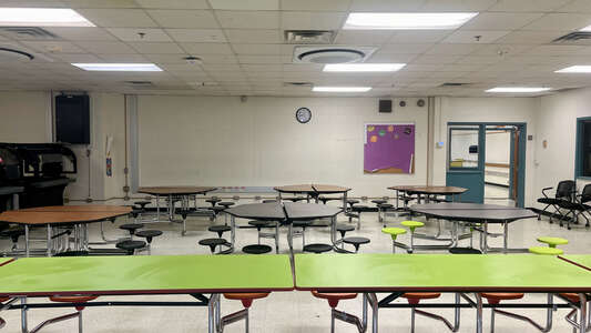 West Dallas Junior High Cafeteria in Dallas