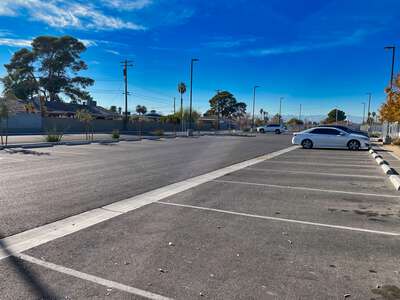 Vegas Verdes Elementary School Parking Lot - Side in Las Vegas 2