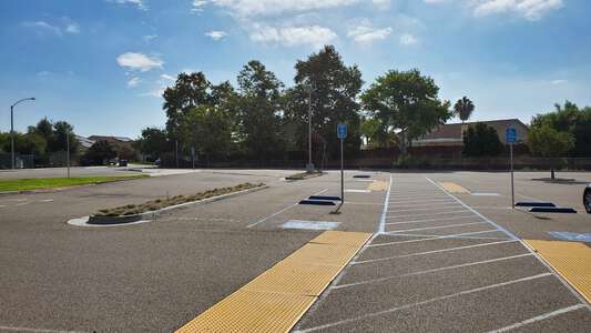 Foussat Language Academy Parking Lot in Oceanside