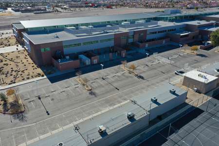 Legacy High School Parking Lot - East in North Las Vegas