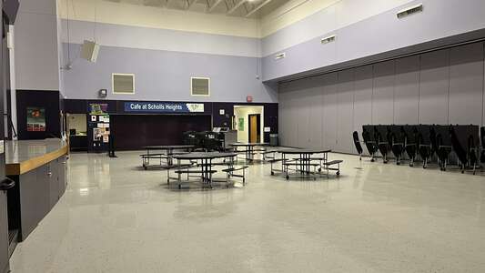 Scholls Heights Elementary School Cafeteria in Beaverton
