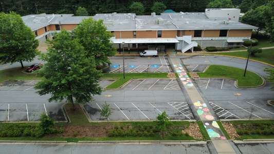 Continental Colony Elementary School Parking Lot - Side in Atlanta 2