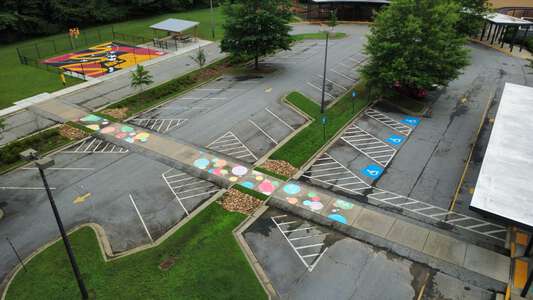 Continental Colony Elementary School Parking Lot - Side in Atlanta 3