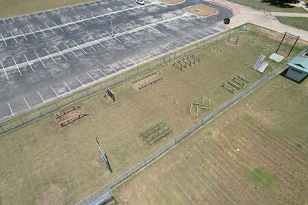 Stony Point High School Parking Lot - Side Lot in Round Rock