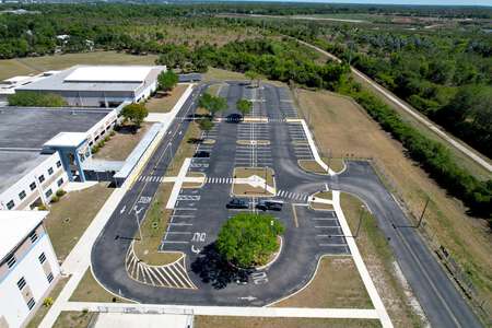Oak Hammock Middle School Parking Lot in Fort Myers