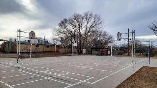 East San Jose Elementary School Outdoor Basketball Courts in Albuquerque 2