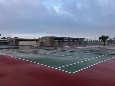 Ralston Intermediate School Tennis Courts in Garden Grove
