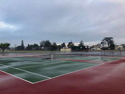Ralston Intermediate School Tennis Courts in Garden Grove