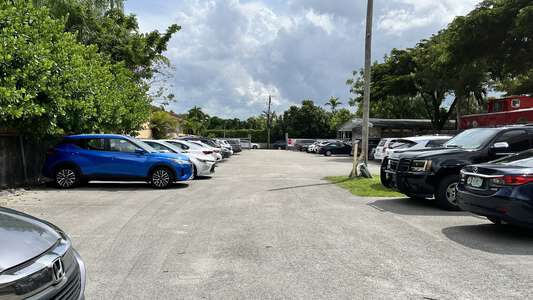 David Fairchild Elementary School Parking Lot in Miami