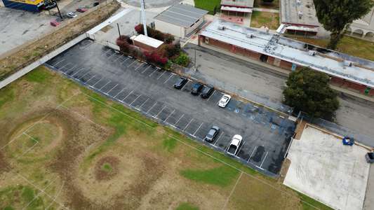 Graves Middle School Parking Lot - Side in Whittier 2