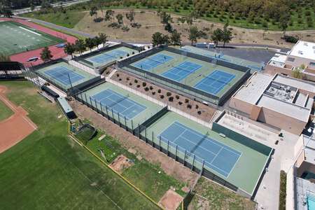 Northwood High School Tennis Courts in Irvine