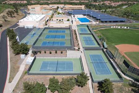 Northwood High School Tennis Courts in Irvine