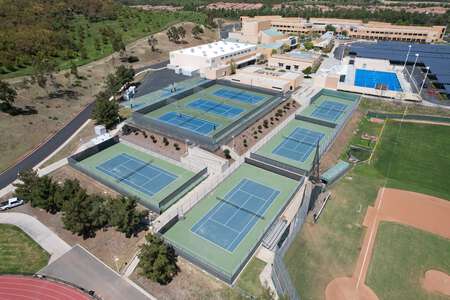 Northwood High School Tennis Courts in Irvine