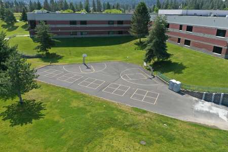 Chase Middle School Outdoor Basketball Courts in Spokane