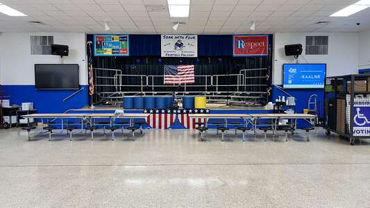 Fairfield Elementary School Cafetorium in Virginia Beach
