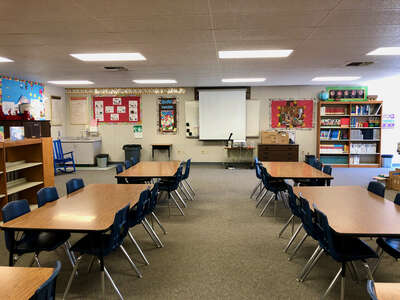 Beard Elementary School Library in Modesto