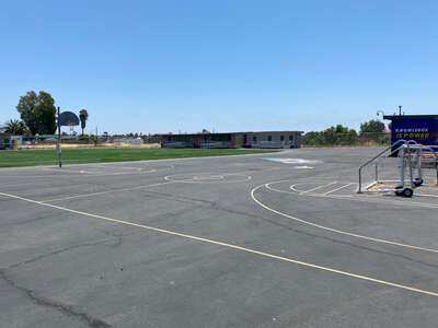 Baker Elementary School Outdoor Basketball Courts in San Diego