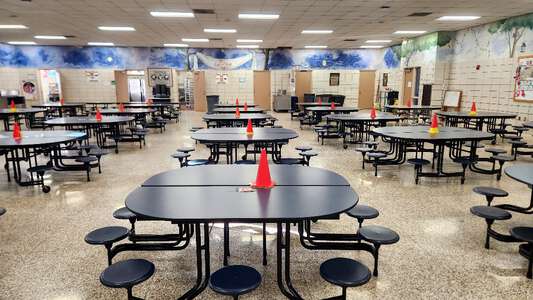 Sarah Moore Greene Magnet Academy Cafeteria in Knoxville