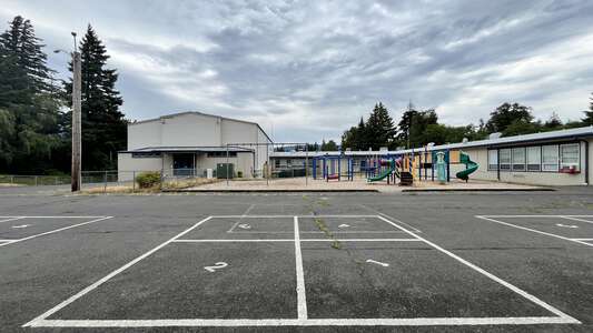 Cascade Locks Elementary School Blacktop in Cascade Locks