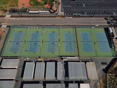 Ventura High School Tennis Courts in Ventura