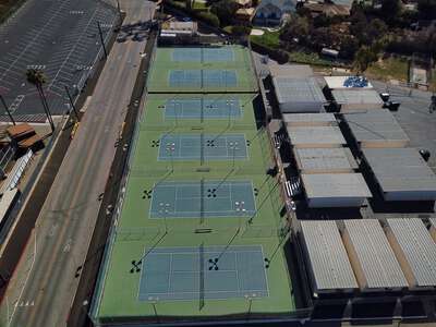 Ventura High School Tennis Courts in Ventura
