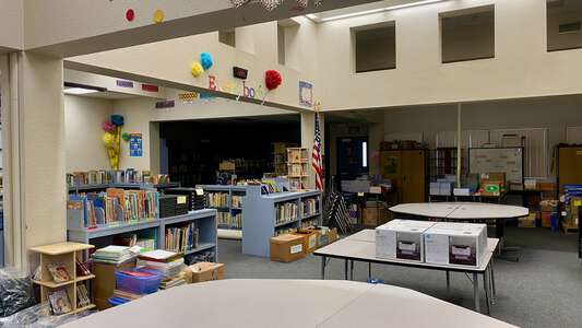 William Howard Taft Elementary School Library in Riverside
