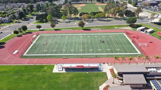 Woodbridge High School Track Football Field in Irvine
