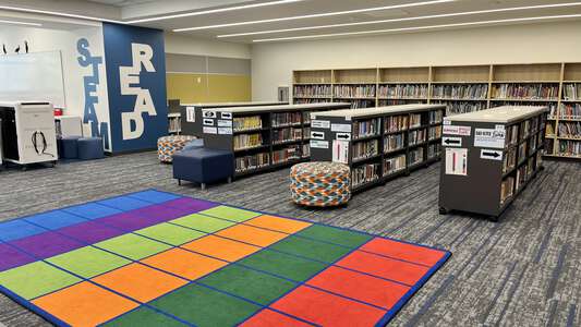 Little Lake  Elementary School Library in Hemet