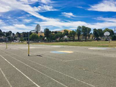 Collins Elementary School Outdoor Basketball Courts in Pinole
