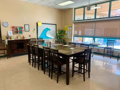 Silver Strand Elementary School Staff Lounge in Coronado